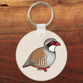 赤脚パトリッジ キーホルダー (正面)