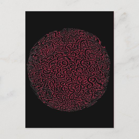 赤脳 ポストカード (正面)