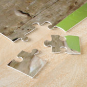 赤膨らまされたキツツキ ジグソーパズル (側面)