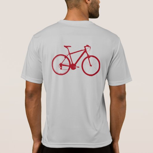 赤自転車 Tシャツ (裏面)