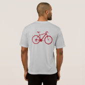 赤自転車 Tシャツ (裏面フル)