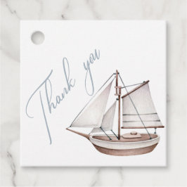 赤航海のちゃんシャワーありがとう好意ギフトラベル フェイバータグ