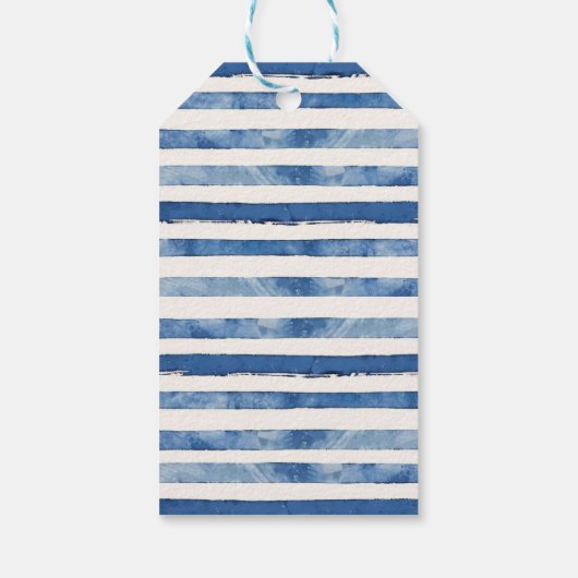 赤航海のちゃんシャワーアホイセーラーネイビーブルー ギフトタグ (裏面)