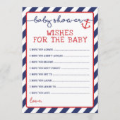 赤航海のちゃんシャワーゲームNavy Redの願い アドバイスカード (正面)