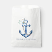 赤航海のちゃんシャワーバッグ | ブルーフローラ安兆 フェイバーバッグ (正面)