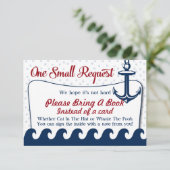 赤航海のちゃんシャワーブックカード持ってきて エンクロージャーカード (スタンド正面)