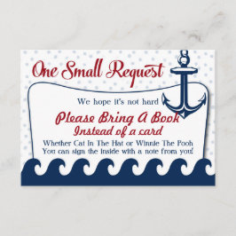 赤航海のちゃんシャワーブックカード持ってきて エンクロージャーカード