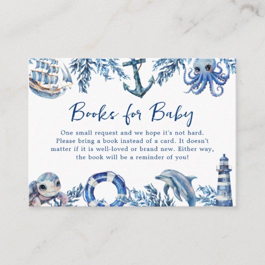 赤航海のちゃんシャワーブックリクエストエンクロージャカード エンクロージャーカード (正面)