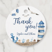 赤航海のちゃんシャワーメッセージカード フェイバータグ (正面)