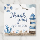 赤航海のちゃんシャワーメッセージカード フェイバータグ (正面)