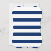 赤航海のちゃんシャワー招待状ピンクブルーガール 招待状 (裏面)