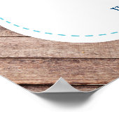 赤航海のちゃんシャワー歓迎ポスター ポスター (角)