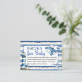 赤航海のちゃんシャワー海軍ブルーボーイズブックベビー エンクロージャーカード (スタンド正面)