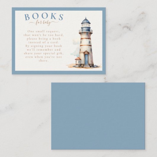 赤航海のちゃんシャワー用テディベア エンクロージャーカード (正面/裏面)