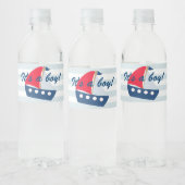 赤航海のちゃんシャワー用ボート水瓶ラベル ペットボトルラベル (ボトル)