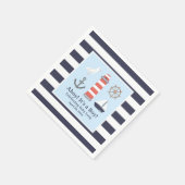 赤航海のちゃんシャワー用紙ナプキン スタンダードカクテルナプキン (角)