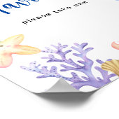 赤航海のちゃんシャワー – お願い1つ取って ポスター (角)