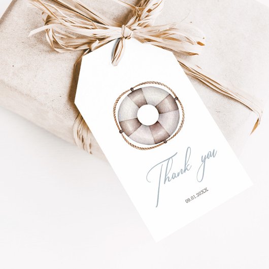 赤航海のちゃんシャワー ギフトタグ