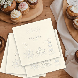 赤航海のちゃんシャワー 箔ナプキン