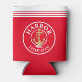 赤航海のモノグラムのクールボトル 缶クーラー (正面)