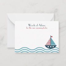 赤航海の艇ベビーシャワー誕生日