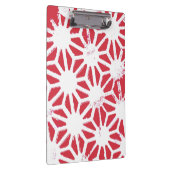 赤色の幾何学的パターン クリップボード (右)