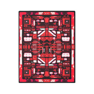 赤色の相乗効果 メタルプリント