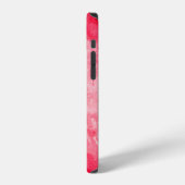 赤色の筆致 iPhoneケース (左側面)