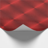 赤色の金属円 ラッピングペーパー (角)