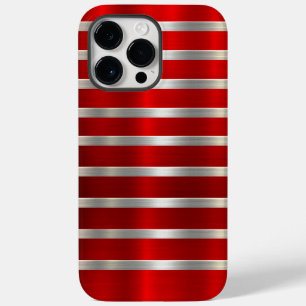 赤色カッコいい金属携帯電話ケース Case-Mate iPhone 14 PRO MAXケース