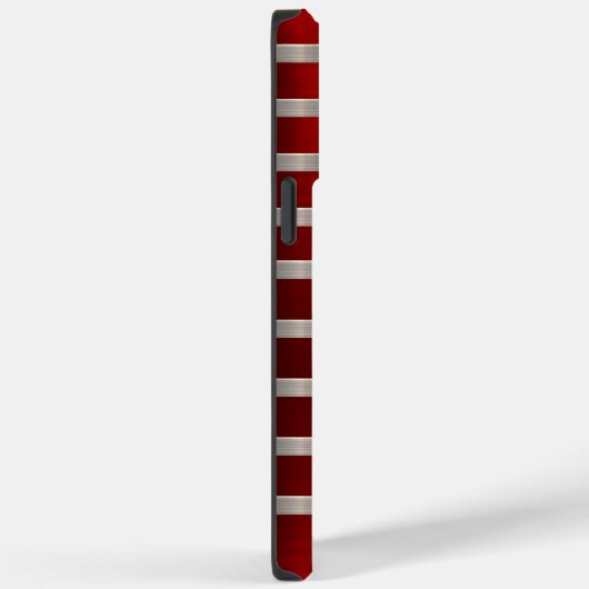 赤色カッコいい金属携帯電話ケース Case-Mate iPhoneケース (裏面 / 右)