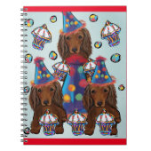 赤色ドキシー ノートブック (正面)