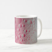 赤色分子イラストレーション コーヒーマグカップ (正面右)