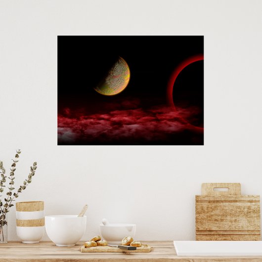 赤色宇宙 ポスター (キッチン)