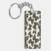 赤色提督の蝶のパターン キーホルダー (正面左)