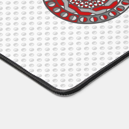 赤色機械 デスクマット (コーナー)