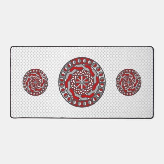 赤色機械 デスクマット (正面)