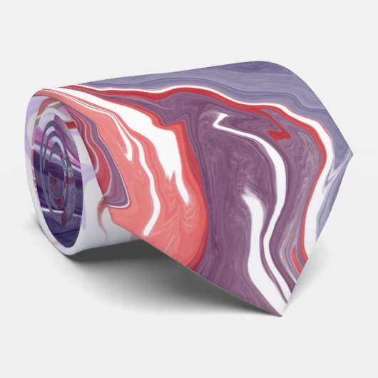 赤色液状アクリル ネクタイ (ロール)