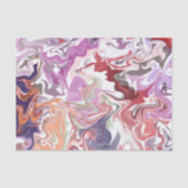 赤色液状アクリル 薄葉紙 (正面)