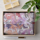 赤色液状アクリル 薄葉紙 (ギフト)