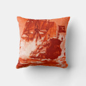 赤色灯スイッチカバーにおける海賊船戦闘 クッション (裏面)