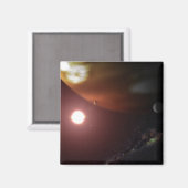 赤色矮星を周回するガス巨大惑星 マグネット (正面/裏面)