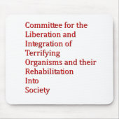 赤色矮星 マウスパッド (正面)