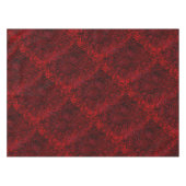 赤色装飾花布デザインテーブルクロス テーブルクロス (正面(横))