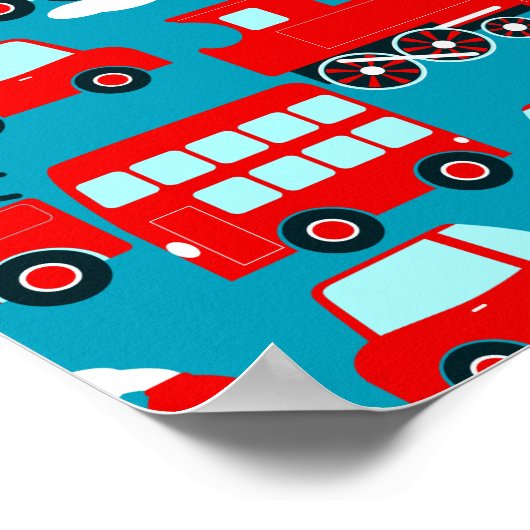 赤色輸送 ポスター (角)