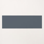 赤色黄数々の色銀色ストライプの柄 ヨガマット (裏面(横))