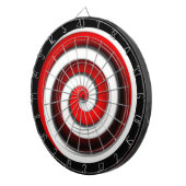 赤色（催眠）スパイラル ダーツボード (正面右)
