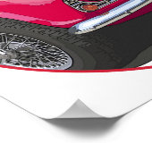 赤色TR4 ポスター (角)