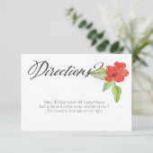 赤花書道台本結婚の方角 エンクロージャーカード (スタンド正面)