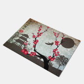 赤花樹の風景「命の贈り物」 ドアマット (アングル)